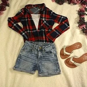 American eagle super stretch 00 Jean shorts